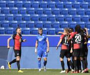 Hertha Berlín en su gol.