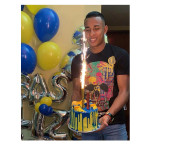 Villa estuvo acompañado en el día de su cumpleaños.