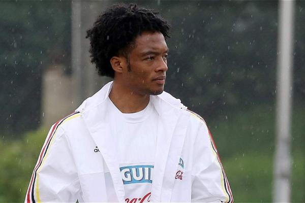 Juan Guillermo Cuadrado, volante de la Selección Colombia.
