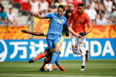 Selección Colombia Sub 20 Ucrania