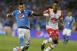 Millonarios recibi&oacute; a Santa Fe en el duelo de ida de los cuartos de final de la Liga II-2017.