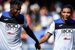 Duván Zapata y Luis Fernando Muriel